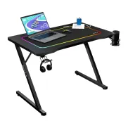 Mesa Huzaro Hero 1.8 Gaming 100x60cm MDF y Acero Reforzado