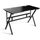 Mesa de Gaming 120x60cm con Tablero de Fibra de Carbono