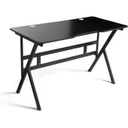 Mesa de Gaming 120x60cm con Tablero de Fibra de Carbono