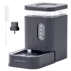 Dispensador de Agua para Mascotas 6.5L Gris, Sin Electricidad
