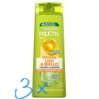 Garnier Fructis Hidraliso: 3 Champús 360 ml a 1,87€