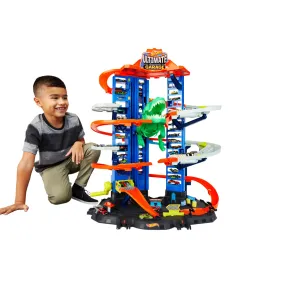 Garatote Ultimate Hot Wheels y 2 Coches Adicionales