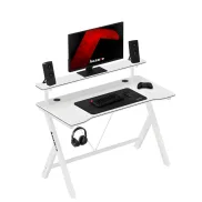 Huzaro Hero 1.9: Mesa Gaming de Acero con Fibra de Carbono