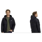 Chaqueta Quiksilver Negra con Capucha para Hombre Scaly Hood