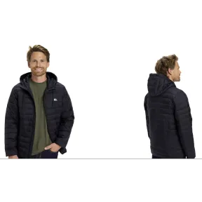 Chaqueta Quiksilver Negra con Capucha para Hombre Scaly Hood