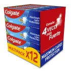Colgate 12 x 50ml: Protección máxima anticaries y esmalte fuerte