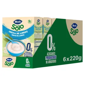 Papilla de Arroz Hero Solo, Sin Gluten y Rica en Fibras