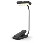 Luz de lectura recargable USB-C con pinza, 3 temperaturas