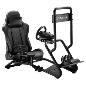 Simulador de Carreras GTPLAYER con Altavoces 3D y Soporte