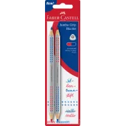 Lápices jumbo Grip bicolor Faber-Castell para niños