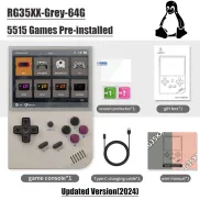 Consola portátil Retro ANBERNIC RG35XX 2024, 64GB, 5000 juegos