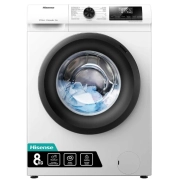 Lavadora de Carga Frontal Hisense 8 kg, 1400 rpm, Envío Gratis