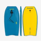 Bodyboard 100 Azul Amarillo con Leash para Muñeca