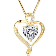 Collar de Corazón en Plata 925 para Mujer - Regalo Ideal