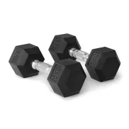 Hex Dumbbell Weights 6KG Set - Amazon Basics Encased