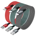Cargadores para iPhone 2M: Pack de 3, MFi Certificado
