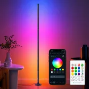 Lámpara regulable RGB de pie para salón, 120 cm inteligente
