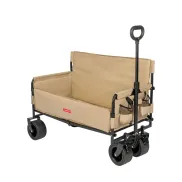 Carro Playa Plegable Flamingueo con Ruedas 360º y Bolsa