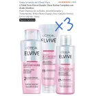 Rutina Completa L'Oréal Elvive con Ácido Glicólico y Brillo