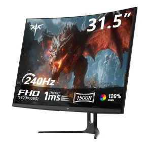 Monitor Gaming Curvo 32" KTC 240Hz FHD 1ms MPRT