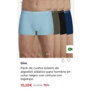 Pack de 4 bóxers de DIM