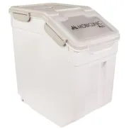 Contenedor Hermético para Mascotas, 20L, con Pala y Vaso