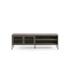 Mueble FAYNA negro 160cm 2 puertas para TV