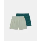 Boxers de hombre multicolor estampados en algodón - Pack 2