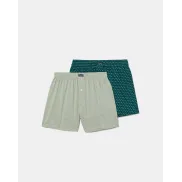 Boxers de hombre multicolor estampados en algodón - Pack 2