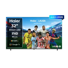 Smart TV Haier K85 32" Full HD con Google TV y más