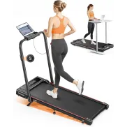 Cinta de Correr Plegable 6 en 1, 2.5HP, 12KMH, 9% Inclinación