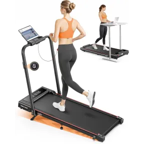 Cinta de Correr Plegable 6 en 1, 2.5HP, 12KMH, 9% Inclinación