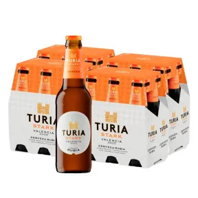 Cerveza Rubia Stark 25cl – Pack de 24 Botellas TURIA