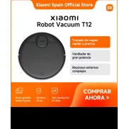 Robot Aspirador Xiaomi T12, Potente Succión y Navegación LDS