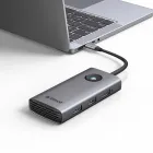 Docking Station ORICO 6 en 1 USB C con HDMI 4K y PD100W
