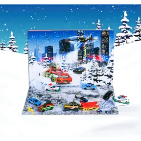 Set de 8 Coches Metal - Calendario de Adviento Majorette