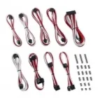 Cables Blanco y Rojo CableMod Classic para Corsair RMi/RMx