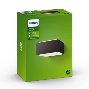 Aplique de pared exterior PHILIPS Hedgehog