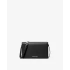 Bandolera de piel negra mediana Marlowe de Michael Kors