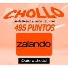 Zalando Tarjeta Regalo 5€ por 495 puntos Travel Club