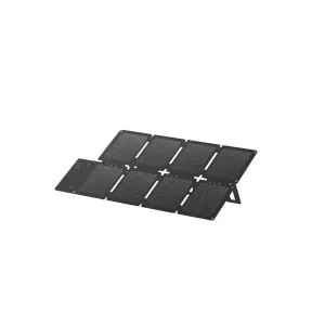 Panel solar portátil Anker Solix PS60, 60W, Negro