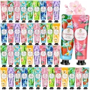 Crema de manos para pieles secas, 10 aromas, 40 unidades