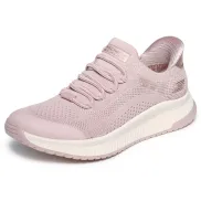 Skechers Bobs Squad 4 Dire Step Slip-In - Zapatillas Rosa Mujer