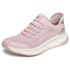 Skechers Bobs Squad 4 Dire Step Slip-In - Zapatillas Rosa Mujer