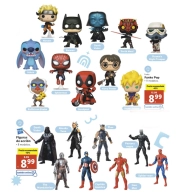 Figuras de Acción de Mario y Marvel - Funko Pop (LIDL)