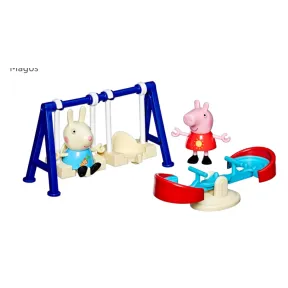 Peppa Pig, Parque Infantil, Set de Juego para Niños y Niñas
