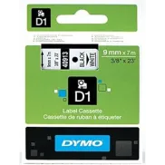 Cinta Térmica DYMO D1 40913 Blanco-Negro 9MMx7M POLIEST