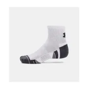 Calcetines Qtr de Fitness Under Armour - 3 Pares Blancos