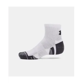 Calcetines Qtr de Fitness Under Armour - 3 Pares Blancos