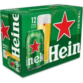 Cerveza Heineken Lager 12 x 33cl